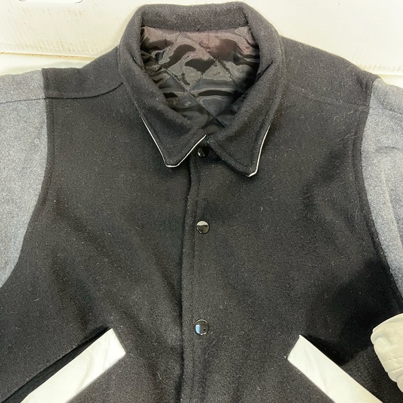 Vintage 80s Battery Studios NYC Varsity Jacket MED Recorded Here Zeppelin CURE - Picture 7 of 8